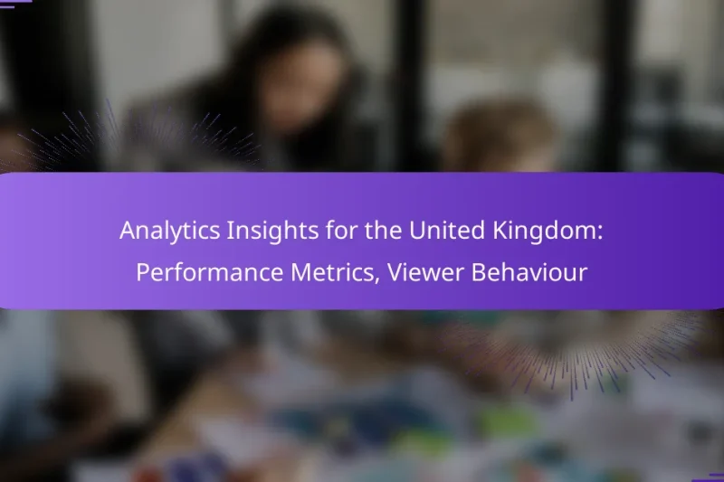 Analytics Insights for the United Kingdom: Performance Metrics, Viewer Behaviour