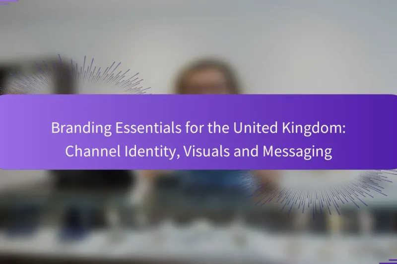 Branding Essentials for the United Kingdom: Channel Identity, Visuals and Messaging