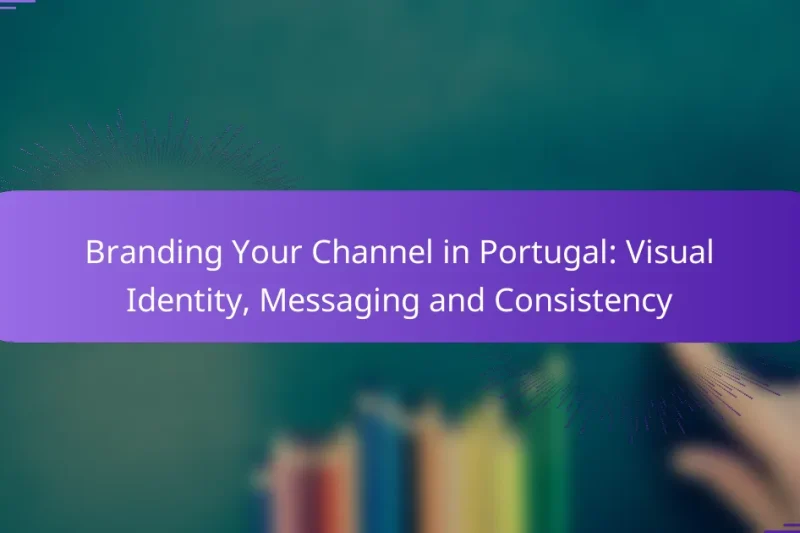 Branding Your Channel in Portugal: Visual Identity, Messaging and Consistency