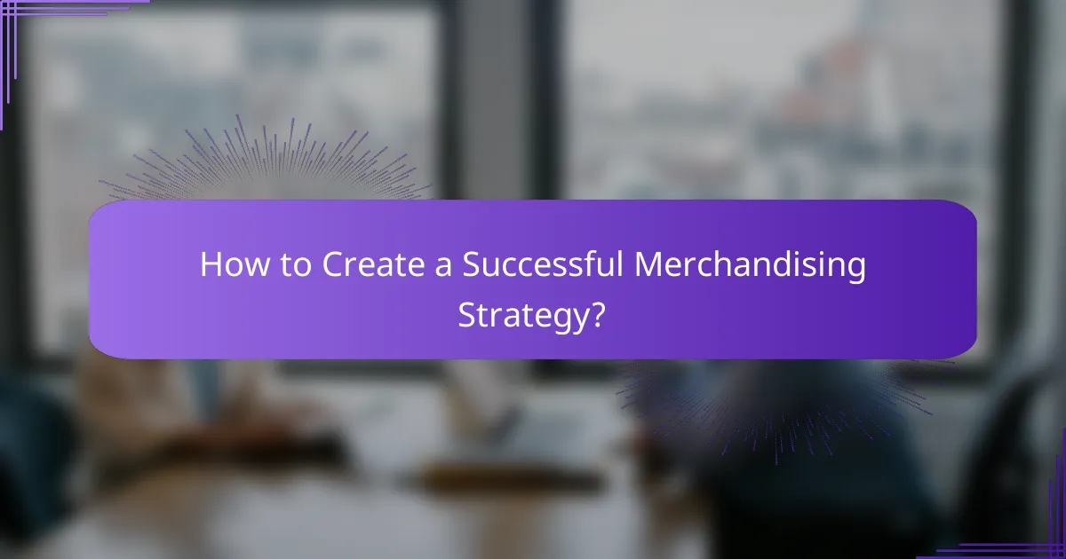 How to Create a Successful Merchandising Strategy?