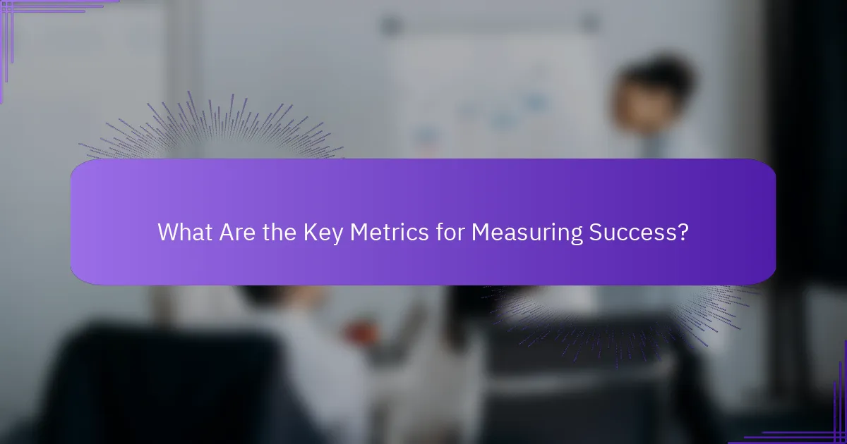 What Are the Key Metrics for Measuring Success?